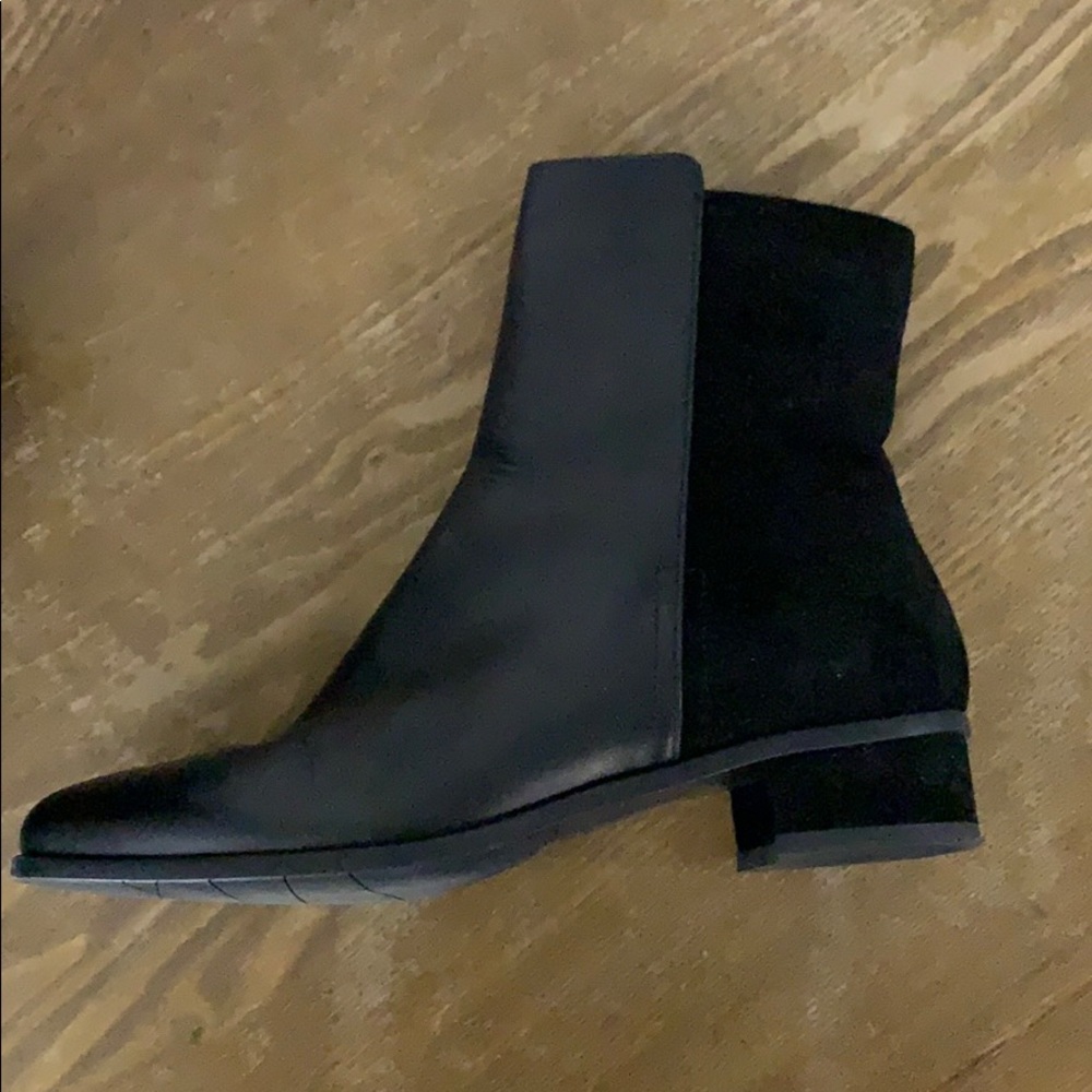 Leather & Suede Ankle booties